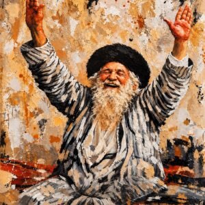 תמונת קנבס יוקרתית סבא ישראל